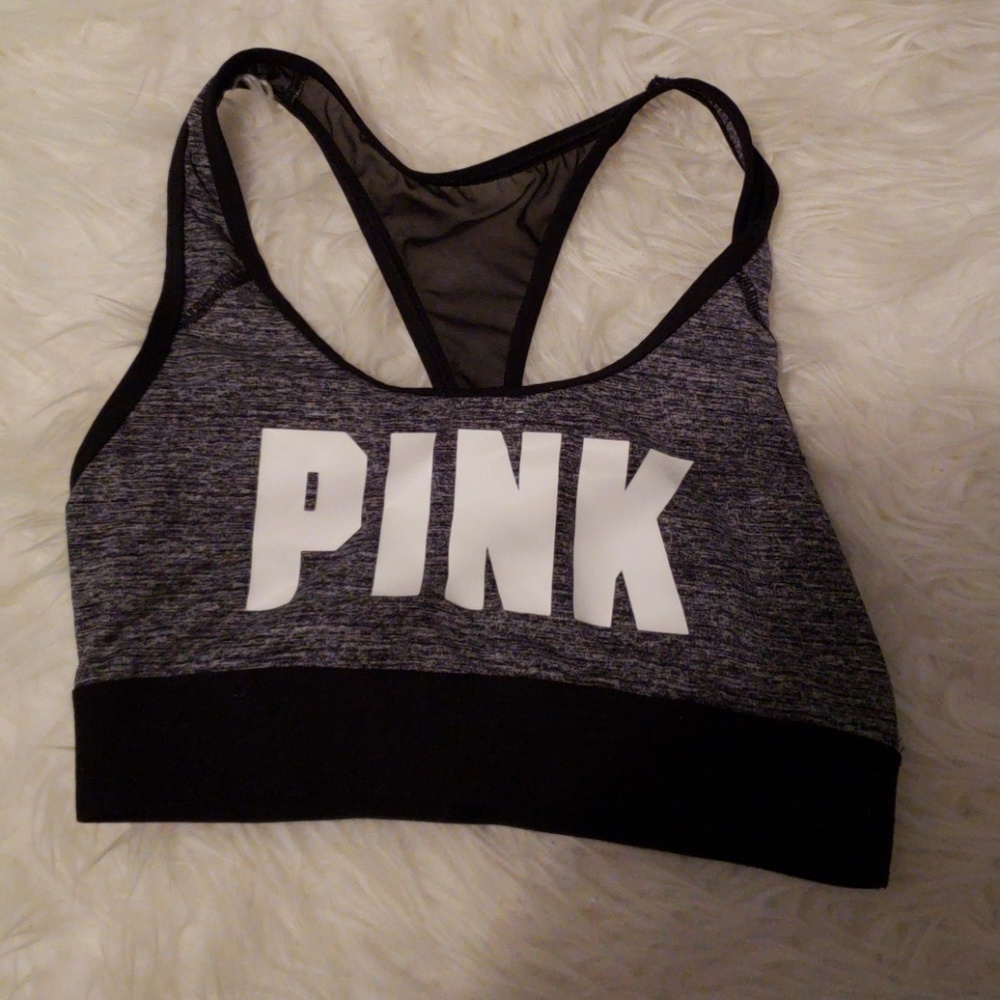Pink Sports Bra